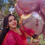 Malavika Menon Instagram - Valentine’s Day lovers ❤️✨ Jaipur PinkCity