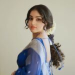 Malavika Menon Instagram - ♥️✨🫶🏻 #mua @beleza_studio_academy #saree @riadesigns_calicut #jewelry @alameen_fashion_jewels #shot @satva_studio