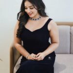 Malavika Menon Instagram – Grateful for where I am at ,excited for where I am going….☺️❤️🌈✨🎉dolled up for the inaugration of @wings_styling_centre 
Mua @bridal_makeover_hub 
Jwlry @alameen_fashion_jewels 
Shot @av_photography_2255 , @jijoy_radhay_vasavan
Wearing @blackgold_designingstudio