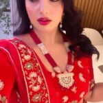 Malavika Menon Instagram - 🖍️❤️ Wearing @yla_designs Jewlry @alameen_fashion_jewels Mua @neelamkingermakeup Dubai UAE
