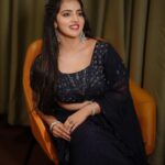 Malavika Menon Instagram - Playing dress up 🥰 Shot @liju_photographyoff Jwlry @alameen_fashion_jewels Mua @sreegeshvasan_makeupartist Wearing @garggyboutique