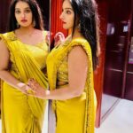 Malavika Menon Instagram - Mirror Muse🪞♥️ For thankamani audio launch ✨ Wearing @garggyboutique Mua @sreegeshvasan_makeupartist