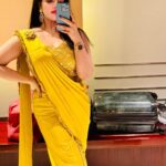 Malavika Menon Instagram - Mirror Muse🪞♥️ For thankamani audio launch ✨ Wearing @garggyboutique Mua @sreegeshvasan_makeupartist