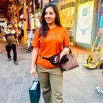 Malavika Menon Instagram - I followed my heart and it took me shopping 😋🧡🍊♥️✨hehe Dubai Gold Souk