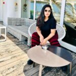 Malavika Menon Instagram - Break fasting ✌🏻🌈✨🕶️ Queen Elizabeth 2 Cruise Ship