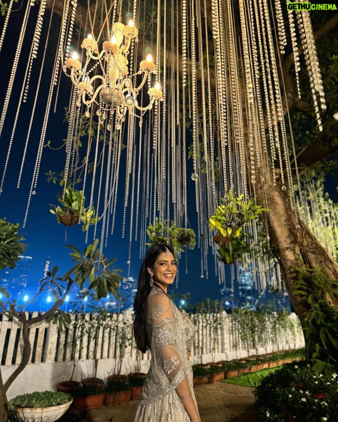 Malavika Mohanan Instagram - (Not my) wedding π (Shoutout to the lovely @shehlaakhan for creating the most feminine, pretty, dainty silhouette which the 8 year old me would not have kept this calm about π©·) @divyashetty_ @bharatlimba.hmu @aquamarine_jewellery