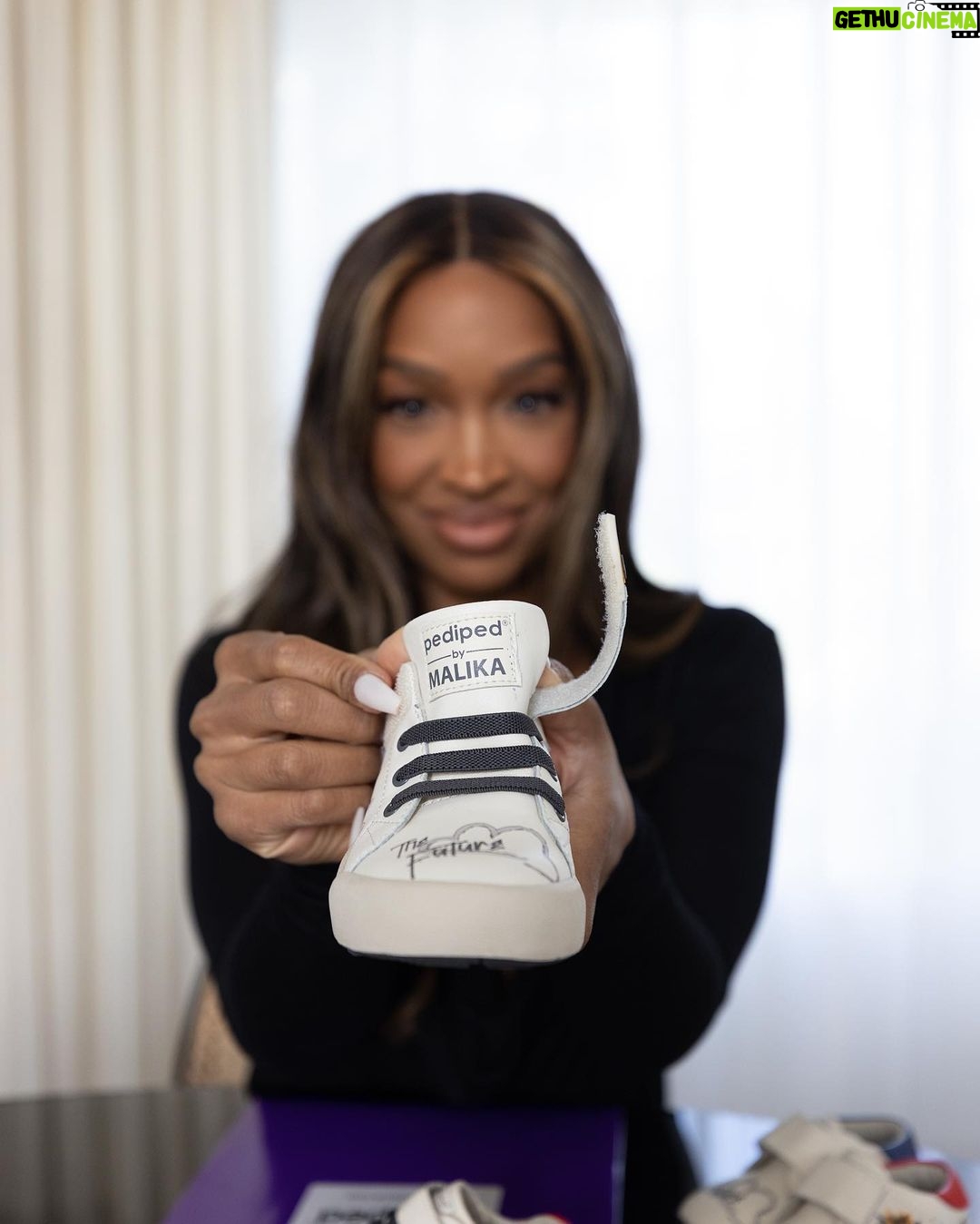 Malika Instagram - This is an appreciation post for all the love I’ve received for the My Ace shoe collab with @pedipedfootwear Thank you to all the amazing parents and kids, you’re a part of a dream come true 💋