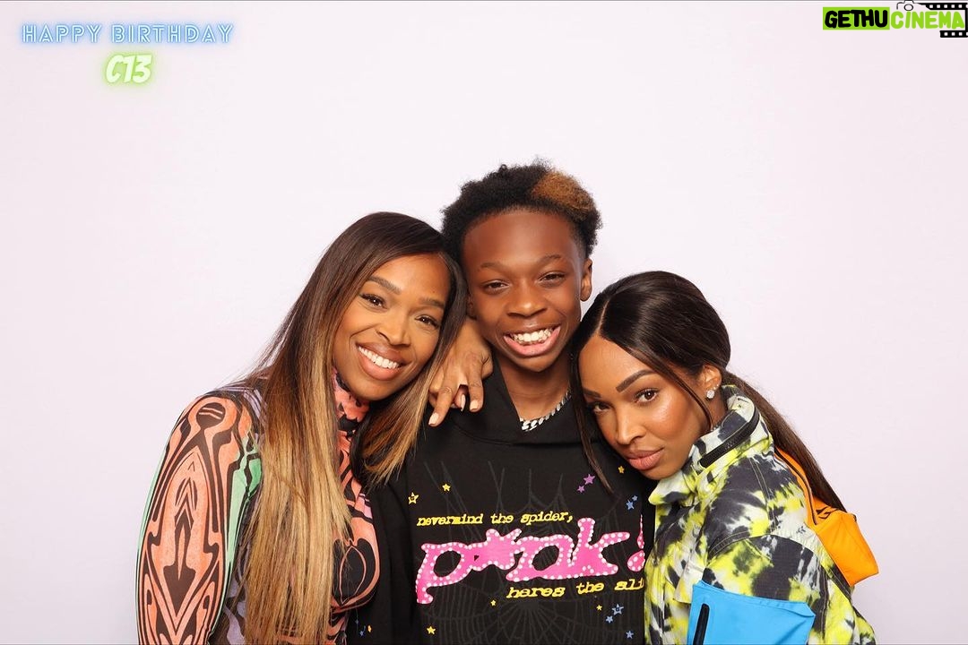 Malika Instagram - Had the absolute best time celebrating you Christian. I can believe you are 13, you’re beautiful heart reminds me of how mature and caring you are. I am so proud of you. It’s all up from here nephew HAPPY BIRTHDAY!!!