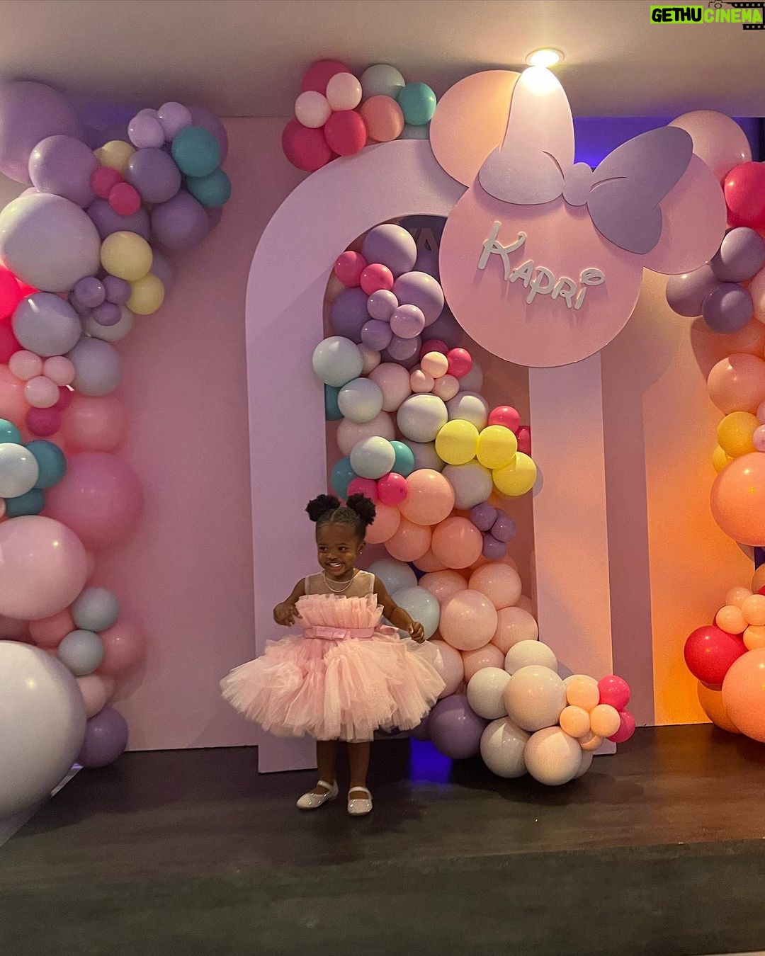 Malika Instagram - January 9th is a very special day. Kapri is 2! You are the most passionate, loving and hilarious child, so proud to be your auntie mommy. Ace’s twin and right hand, We love you baby girl!