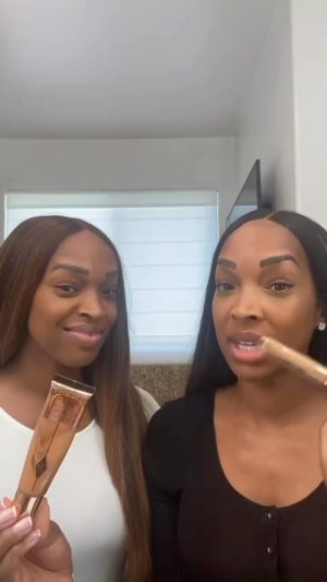 Malika Instagram - Being  a part of a dynamic duo, I have to share another amazing duo that is a skin game changer. @charlottetilbury beautiful skin foundation and concealer is pure perfection! You’ll see why it has sold out before, so don’t walk, run and get it!  Your skin will glow ✨ #CHARLOTTETILBURY #BEAUTIFULSKIN #CTILBURYPARTNER