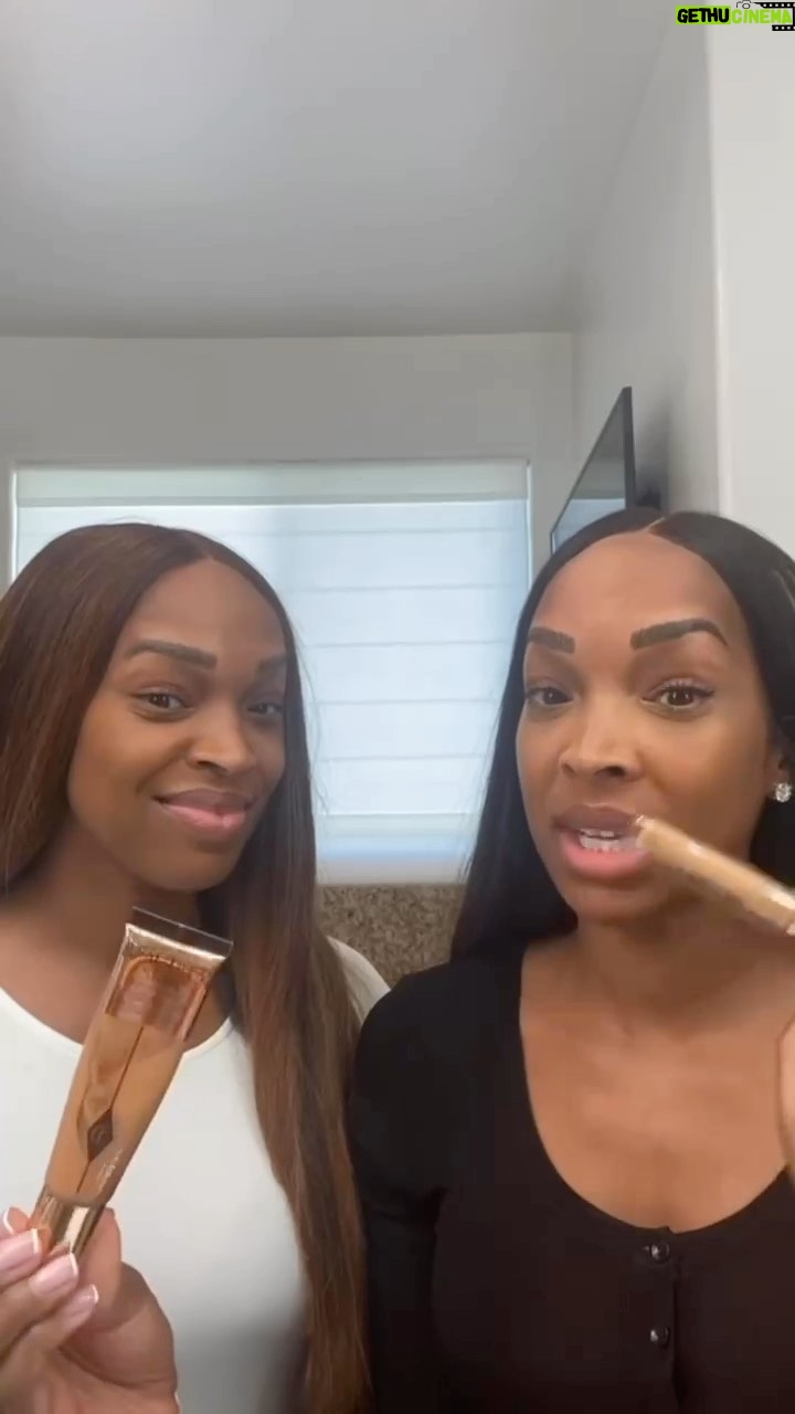 Malika - 40.4K Likes - Being a part of a dynamic duo, I have to share another amazing duo that is a skin game changer. @charlottetilbury beautiful skin foundation and concealer is pure perfection! You’ll see why it has sold out before, so don’t walk, run and get it! Your skin will glow ✨ #CHARLOTTETILBURY #BEAUTIFULSKIN #CTILBURYPARTNER