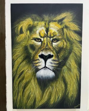 Malti Chahar Instagram - My first painting 🎨