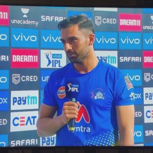 Malti Chahar Instagram - Cheers to the Best bowling of ipl for you @deepak_chahar9 ❤️ and to winning the 200th ipl match of Thala 🏆
Super proud of you 😘 cherry on the top today 
And So many prizes😄..many more to come😘 keep rocking keep shining 😘
4-1-13-4 ❤️
Man of the match🏆
Best fantasy player 🏆( for people who msgs me - your brother scored very less points and we made him captain.. hope you guys won today😄)
Game changer 🏆
Power player of the match🏆
#csk #ipl #ipl2021 #best #bowling