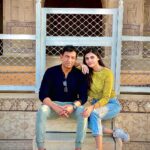Malti Chahar Instagram – Daddy’s girl 👧 
Like father like daughter 😘❤️ Agra Fort