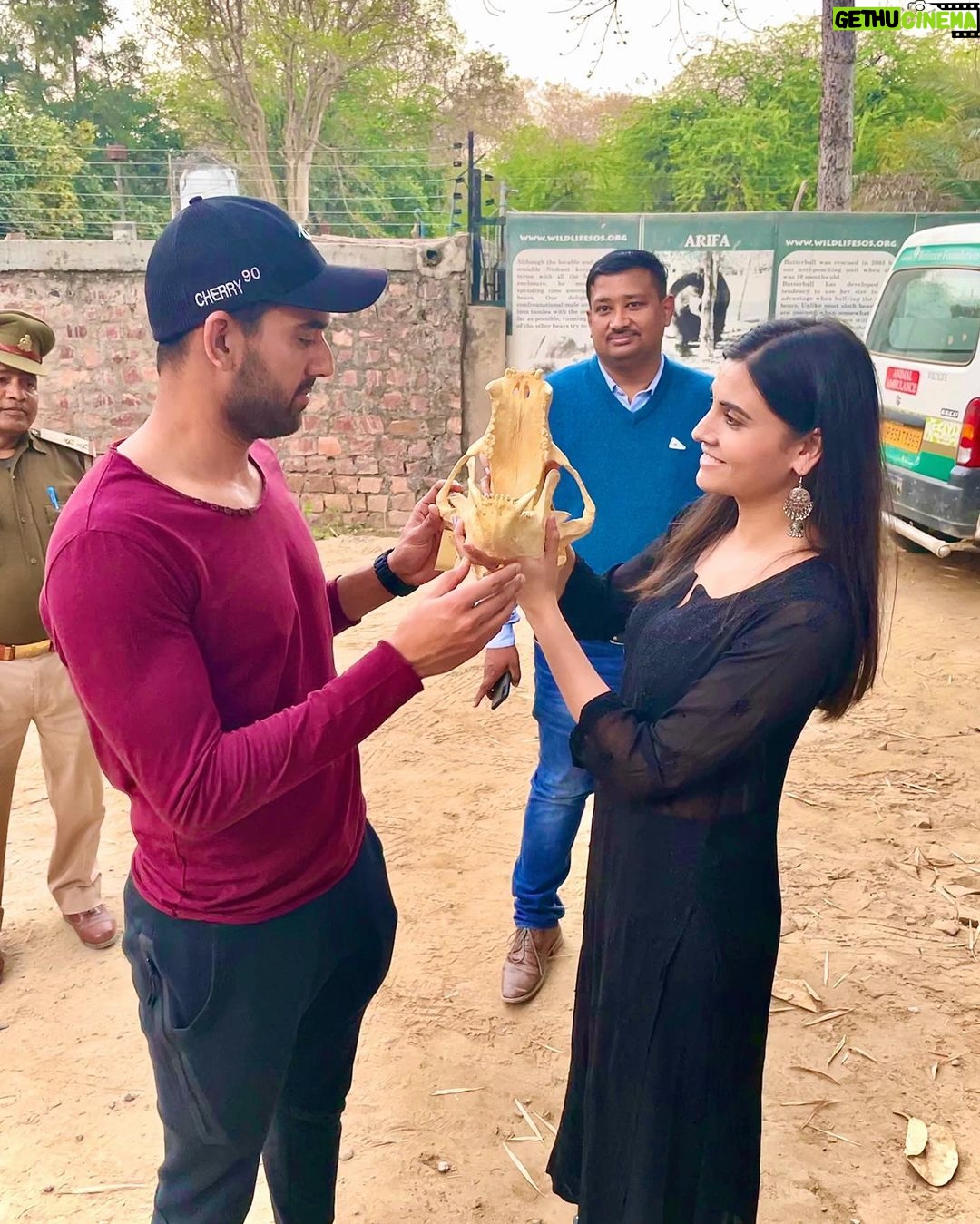 Malti Chahar Instagram - And thatโs the best brother trophy for you @deepak_chahar9 ๐๐ Agra, Uttar Pradesh