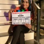 Malti Chahar Instagram - And it begins..Hush 🤫 @tphquk @ashuutrikha @akshitatrikha #film #shooting #bollywood