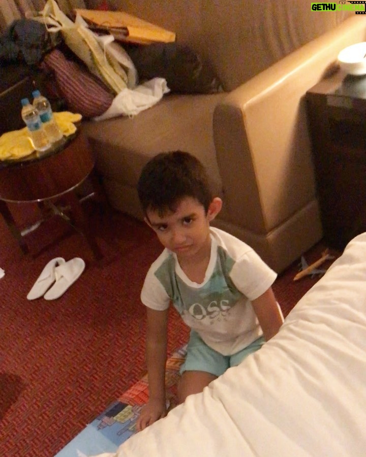 Malti Chahar Instagram - His reaction🥺🥺🥺❤️when I told him I’ll leave in 10 minutes and started the countdown. I miss you Gibran..you are a sweetheart and you are going to be a very handsome man one day❤️ loads of love to you. I was going through my videos from ipl time ( because I am missing ipl🙈) and i couldn’t resist myself from sharing it.