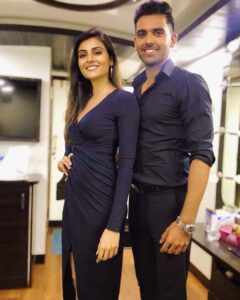 Malti Chahar Instagram - Twinning 👯‍♂️🖤 @deepak_chahar9 #siblings