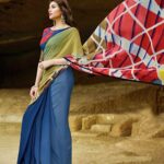 Malti Chahar Instagram - Just hanging in there, with my pallu flying in the air😉 #saree #love ❤️ #hanginthere #staysafe