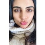 Malti Chahar Instagram – Winter kissed 💋 
#winter #love