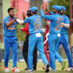 Malti Chahar Instagram - Proudest moment for the entire Chahar family, specially my father- their coach who has given his entire life to see them play for India💙 I am literally on top of the world😃 Amazing bowling bhai @deepak_chahar9😘😘 3-1-4-3❤️ And congratulations baby bro @rdchahar1 for India cap 🧢 and for your first wicket 😘 And yes you both were looking handsome 😉😘😘😘 #bleedblue #indiancricket #indiavswestindies #bowling #csk #mi #indiancricketteam #chahar #chaharbrothers