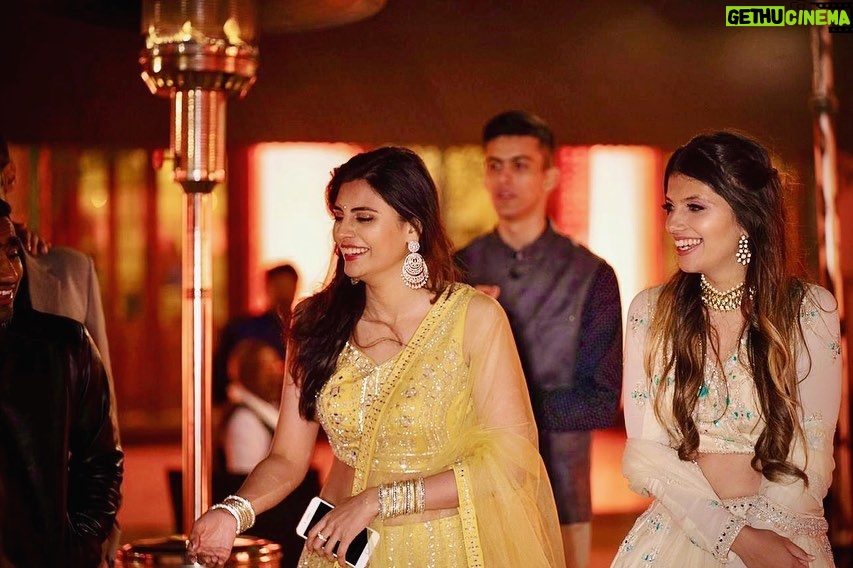 Malti Chahar Instagram - Some me and ishu moments from the engagement❤️ #welcome to the #family #love Jaipur, Rajasthan