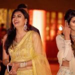 Malti Chahar Instagram - Some me and ishu moments from the engagement❤️ #welcome to the #family #love Jaipur, Rajasthan