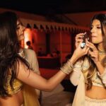 Malti Chahar Instagram - Some me and ishu moments from the engagement❤️ #welcome to the #family #love Jaipur, Rajasthan