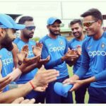Malti Chahar Instagram - Proudest moment for the entire Chahar family, specially my father- their coach who has given his entire life to see them play for India💙 I am literally on top of the world😃 Amazing bowling bhai @deepak_chahar9😘😘 3-1-4-3❤️ And congratulations baby bro @rdchahar1 for India cap 🧢 and for your first wicket 😘 And yes you both were looking handsome 😉😘😘😘 #bleedblue #indiancricket #indiavswestindies #bowling #csk #mi #indiancricketteam #chahar #chaharbrothers
