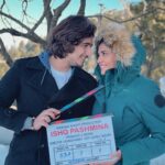 Malti Chahar Instagram - Beginning 2022 with our new Film ‘Ishq Pashmina’ ❤️ Har Har Mahadev 🙏🏻❤️ @maltichahar @arvind.pandey.1257 @mitulpatel.casting