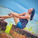 Malti Chahar Instagram - Omg! Who is this cute girl? 😜😂 Go Goa Gone😁 P.C.- @jyoti_chahar_03 😘 #relax #riseandshine #seaside #trip Goa City, India