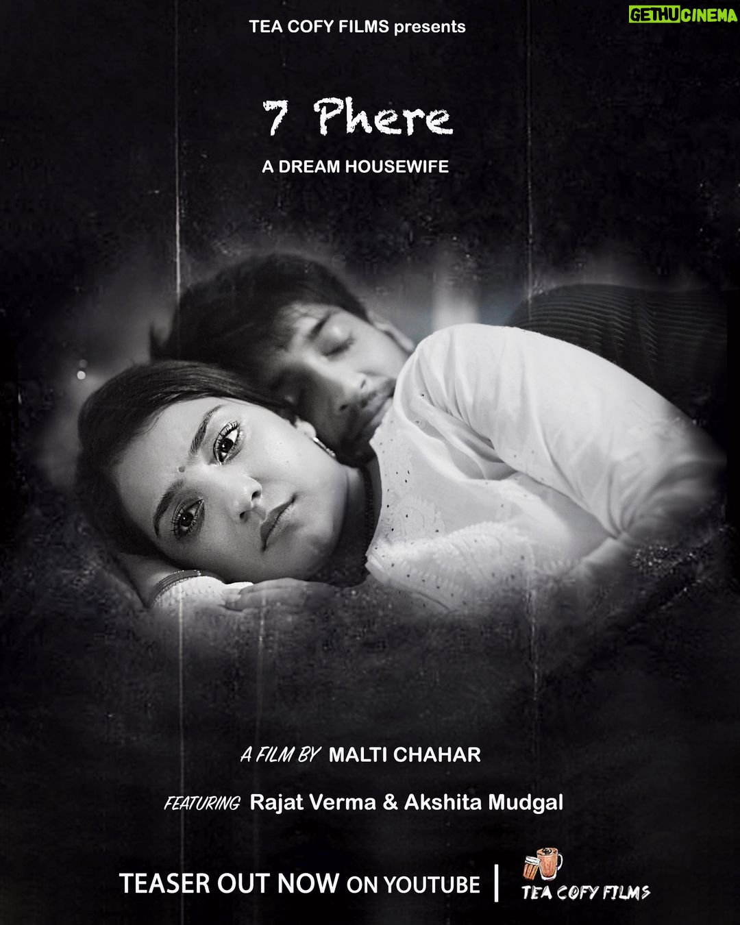 Malti Chahar Instagram - Teaser out now! ❤️ Check out the teaser of “7 Phere” on our YouTube channel- “Tea Cofy Films”. Link in bio! Also please do like, share and subscribe to the channel! 🙏 #7phere #love #story #marriage #story