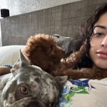 Malu Trevejo Instagram – Fun times October baby 🩷 horror nights 👻 Los Angeles, California