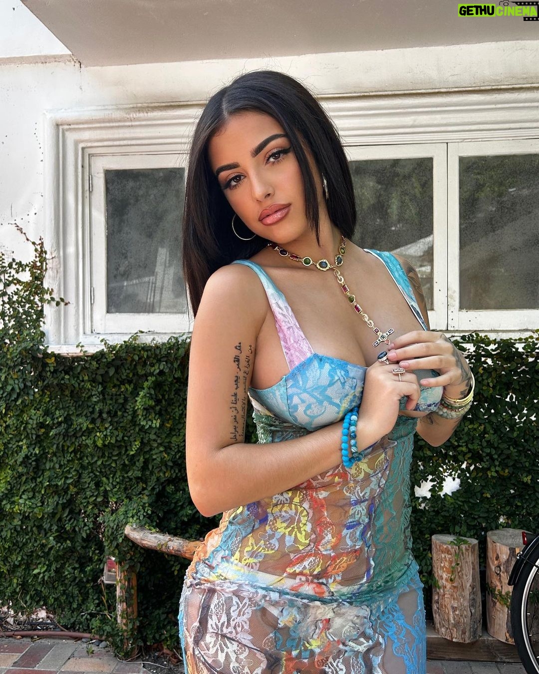 Malu Trevejo Instagram - I’ll be saving my love for u 🩵 Los Angeles, California