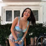 Malu Trevejo Instagram - I’ll be saving my love for u 🩵 Los Angeles, California