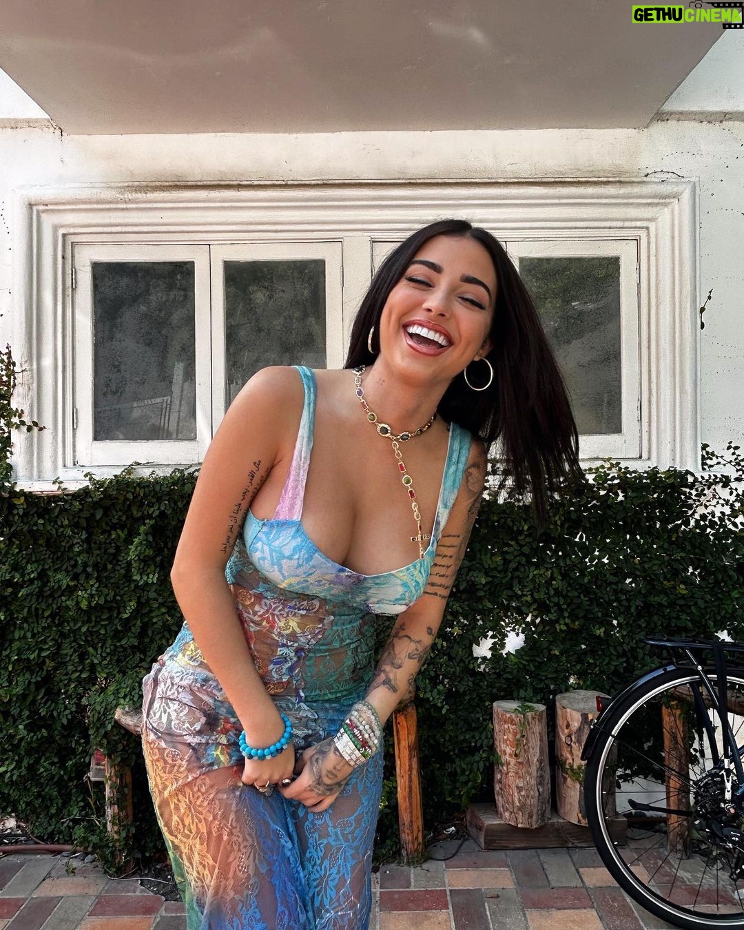 Malu Trevejo Instagram - I’ll be saving my love for u 🩵 Los Angeles, California