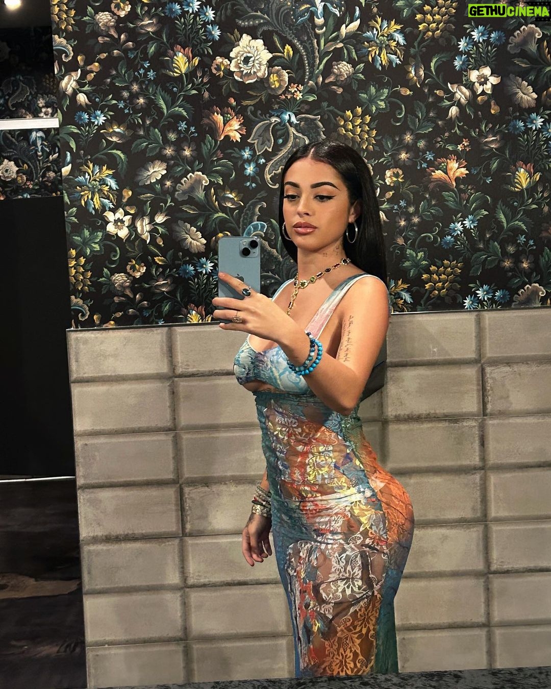 Malu Trevejo Instagram - I’ll be saving my love for u 🩵 Los Angeles, California
