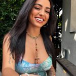 Malu Trevejo Instagram - I’ll be saving my love for u 🩵 Los Angeles, California