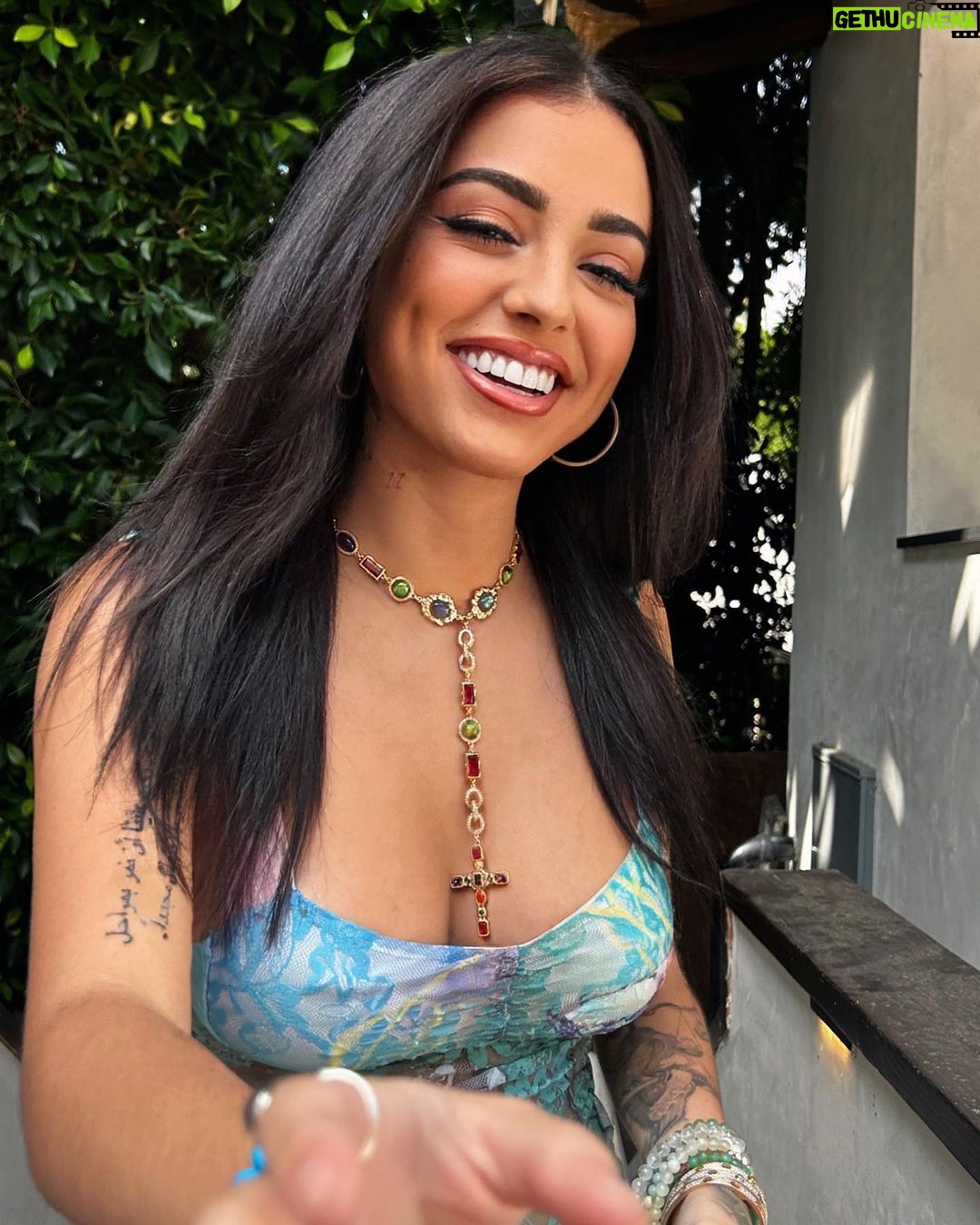 Malu Trevejo Instagram - I’ll be saving my love for u 🩵 Los Angeles, California