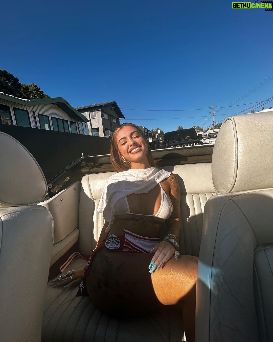Malu Trevejo Instagram - REPEAT music video coming soon ❤️🩵 Los Angeles, California