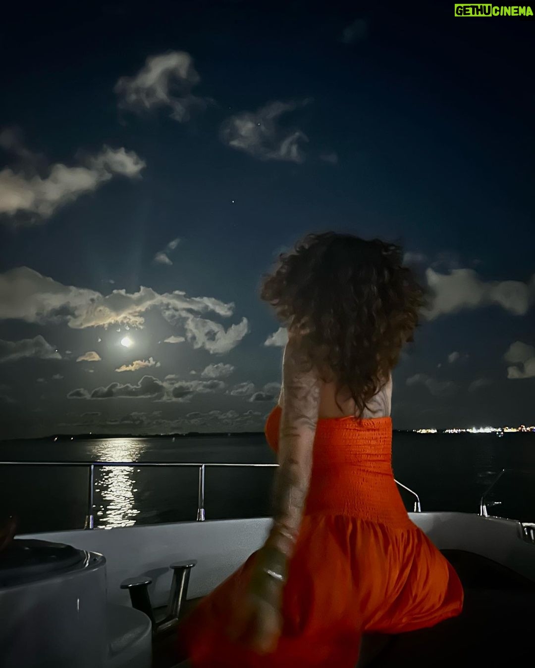 Malu Trevejo Instagram - Just me and the moon light