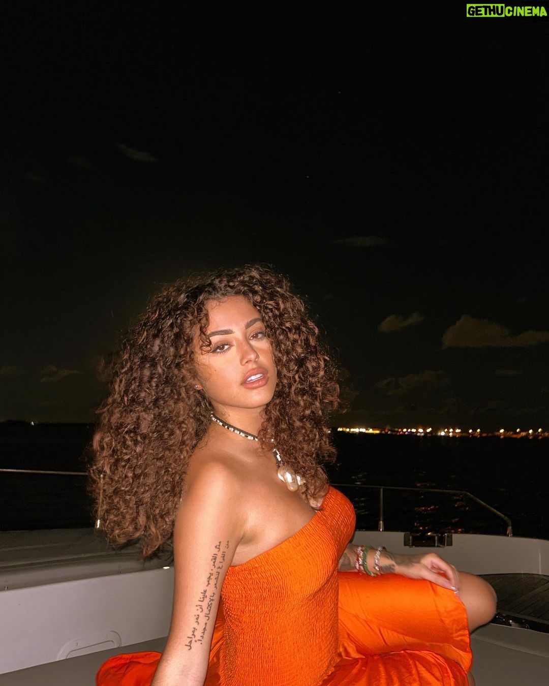 Malu Trevejo Instagram - Just me and the moon light