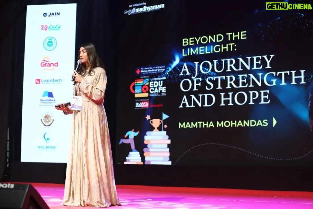 Mamta Mohandas Instagram - Mamta Mohandas as a “Motivational speaker” at EDUCAFE 🎒 EDUCAFE GCC 2024 📅 February 2nd & 3rd, 2024 📍Aspire Indian International School, Kuwait City #educafe #education #expo #MamtaMohandas