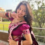 Manasi Naik Instagram - In a world full of trends, be a classic Marathi mulgi 👱🏻‍♀️👑❤️ PANDHARPUR