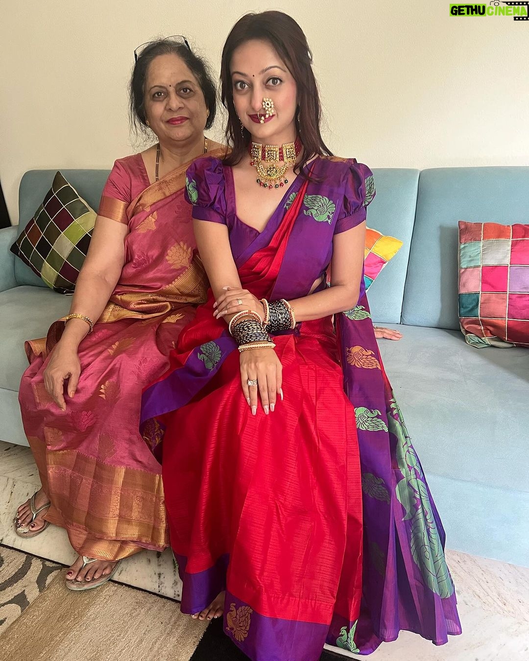 Manasi Naik Instagram - Happy birthday 🎂 Aai ❤️✨ Happy birthday to my unshakable, hilarious, tough Aai . I’m so happy to have someone like you in my corner forever ♾️