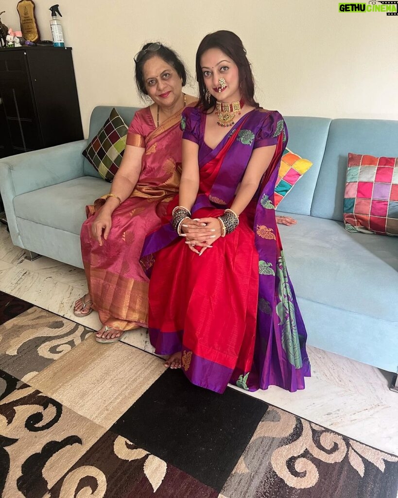Manasi Naik Instagram - Happy birthday 🎂 Aai ❤️✨ Happy birthday to my unshakable, hilarious, tough Aai . I’m so happy to have someone like you in my corner forever ♾️