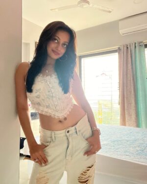 Manasi Naik Instagram - Ahhhh…
The Weather Finally matches my heart ☔️

Thank you Universe 💫
I will Not Give Up 
Growing Glowing And Healing ❤️‍🩹 

#ManasiNaik #Actor #Performer #Beingme  #OnMyOwn #Beauty #OOTD  #fashionstyle #MyStyle #Secret #grattitude #Happy #survivor #Growing #Glowing #WorkingHard #WatchMeGrow #ThankYou #SelfRealisation #survivor #Cultured #Morals #Focused #mentalhealthawareness #MentalPeace  #NewDreams #NeverGiveUp #newbeginnings 🧿 #CatMomOf12