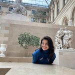 Manasi Naik Instagram - Life is not shrinking for me 🌟 it’s morphing into a whole new world of possibilities…❤️👸🏻✨ Louvre Museum Paris
