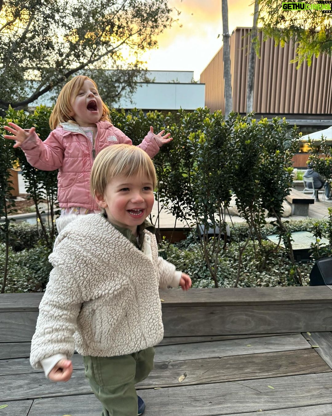 Mandy Moore Instagram - Sunday hangs with friends are the best! Gus and Poppy 4 ever!!
