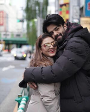 Maniesh Paul Instagram - Happy BIRTHDAY @sanyuktap from the man who has a lifetime membership card of “tumhe lifetime irritate karoonga”😜🤪
Be my happy place you are FOREVER….🤗♥️
#mp #wife #life #sp #happybirthday